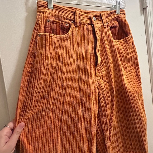 BDG Orange Corduroy Pants - Picture 2 of 8